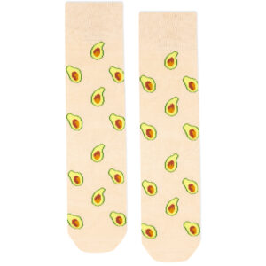 avocado socks beige