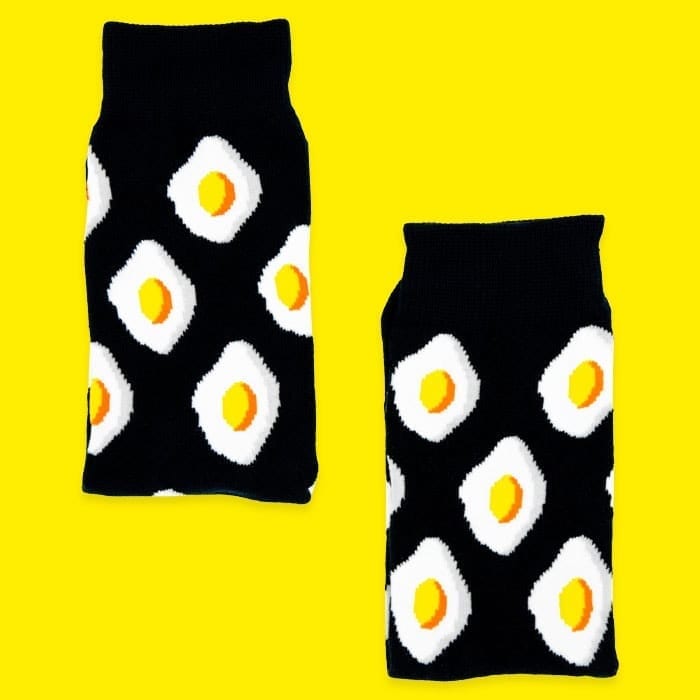 black egg socks