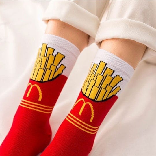 mcdonalds fries socks