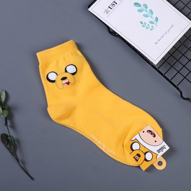 Adventure Time Socks - Jake the dog