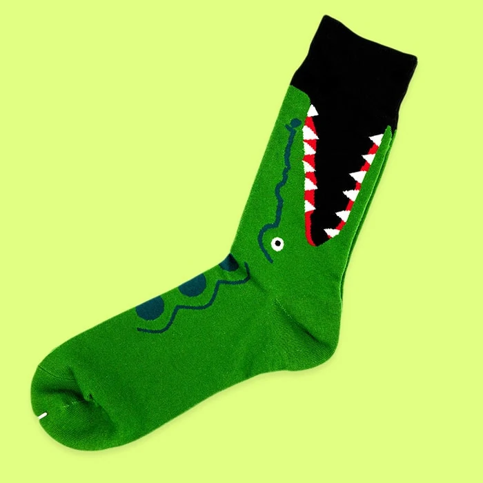 crocodile socks single