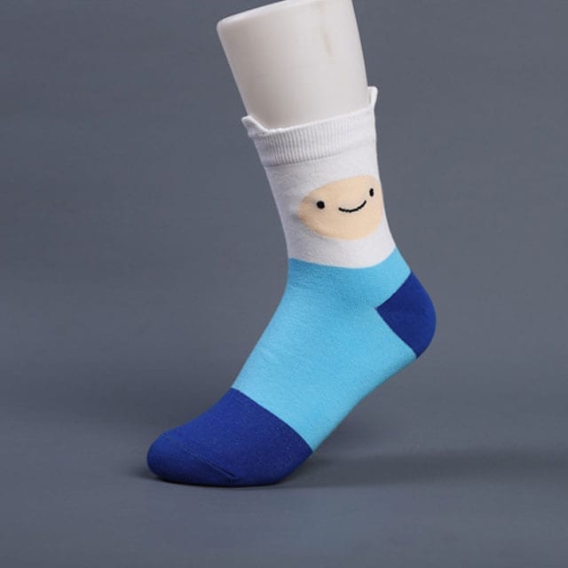 quality socks with finn from adventure time