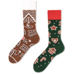 Gingerbread Christmas Socks