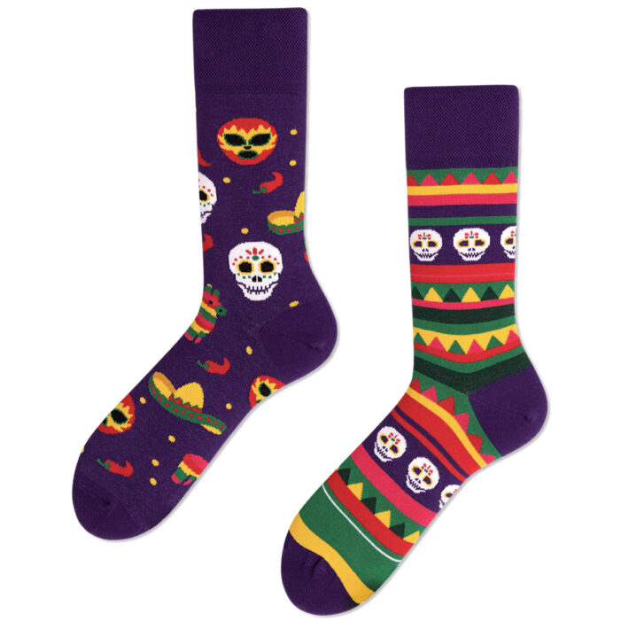 Mexican-Skull-Socks