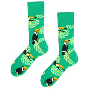 toucan socks green