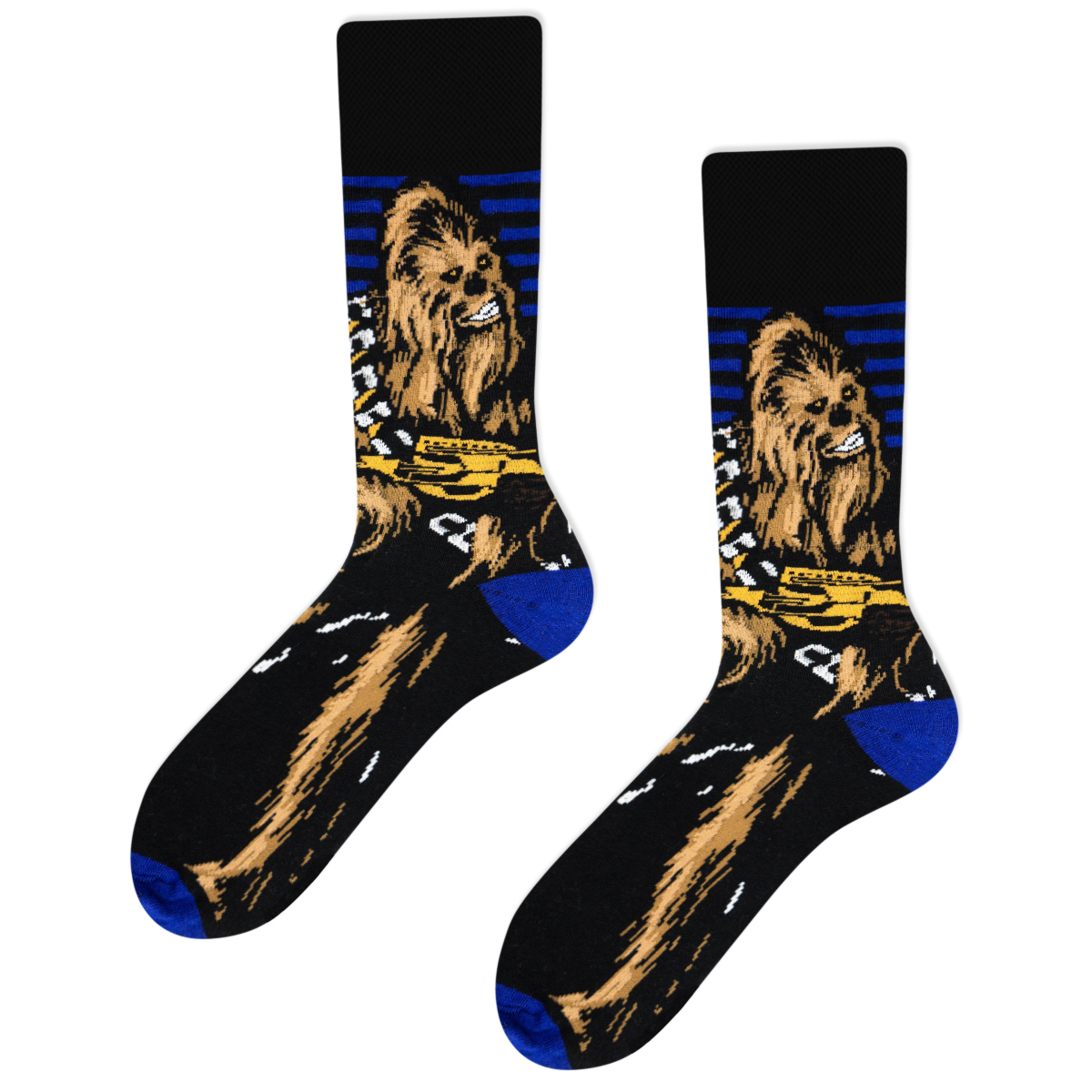 Star Wars Chewbacca Character 360 One Size Fits Most Crew Socks
