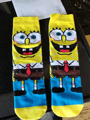 nickelodeon Spongebob socks collection