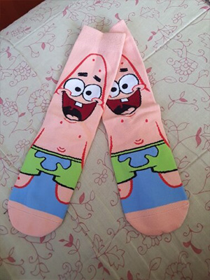 Patrick socks kumplo Spongebob collection