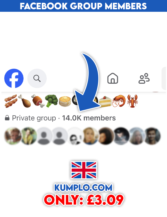 buy uk facebook group members at kumplo.com