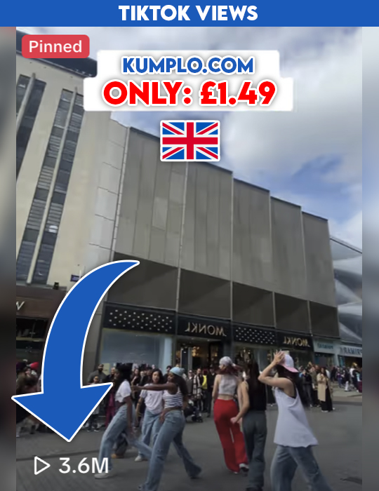 buy uk tiktok views at kumplo.com