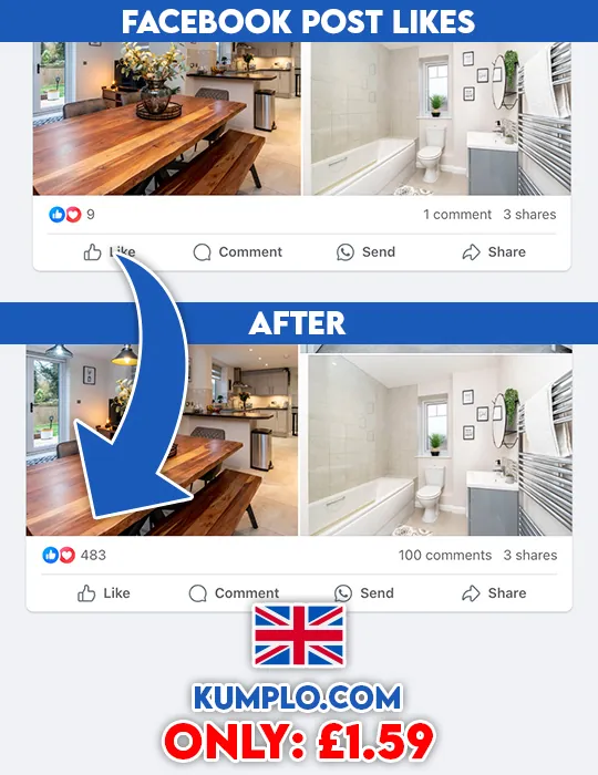 buy uk facebook post likes